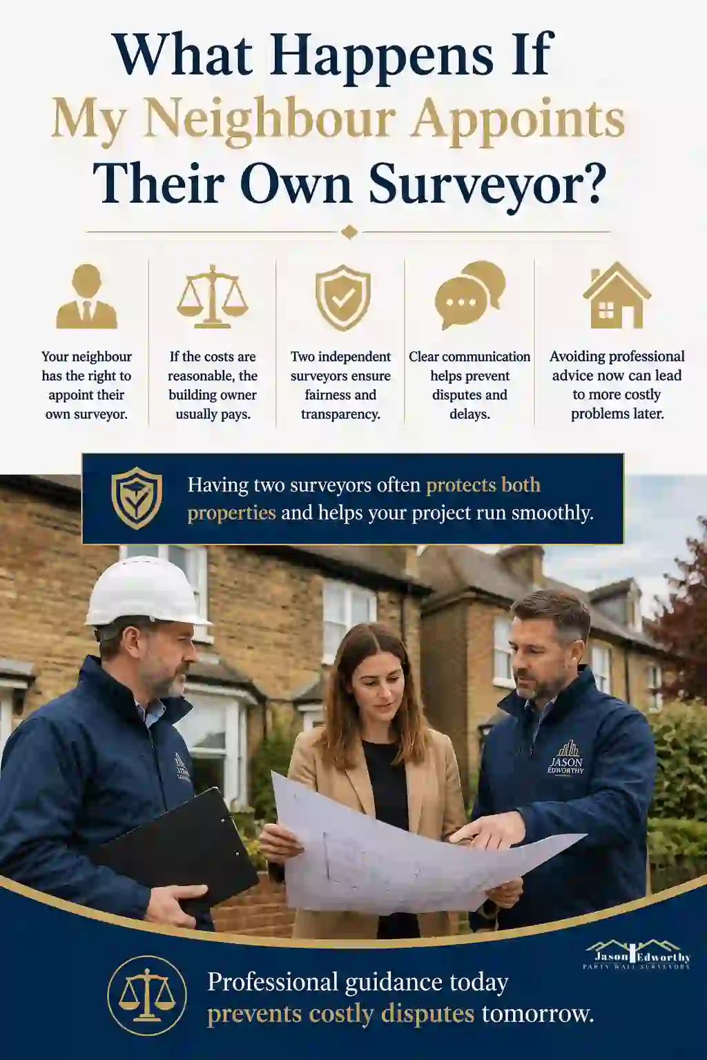 What Happens If My Neighbour Appoints Their Own Surveyor Great Harwood?